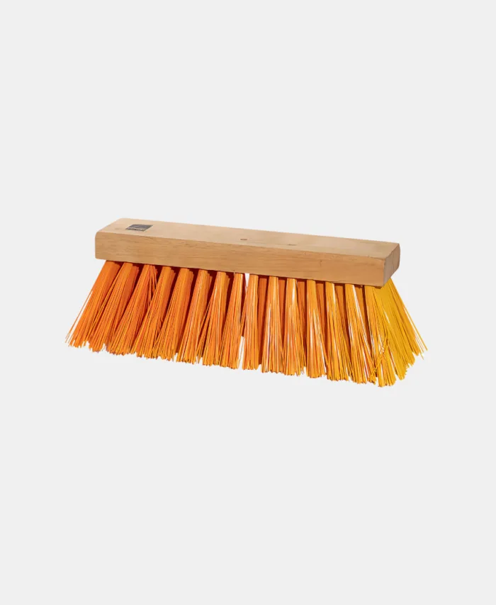 Street Broom – Orange PET Fiber