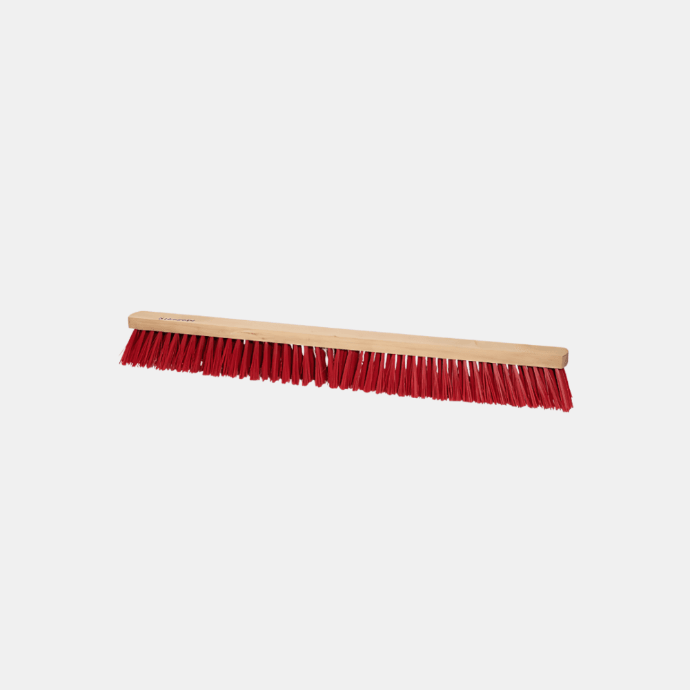 Platform Broom – Red PET Fiber