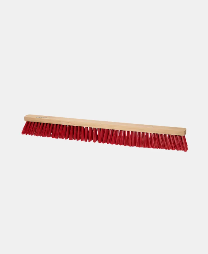 Platform Broom – Red PET Fiber